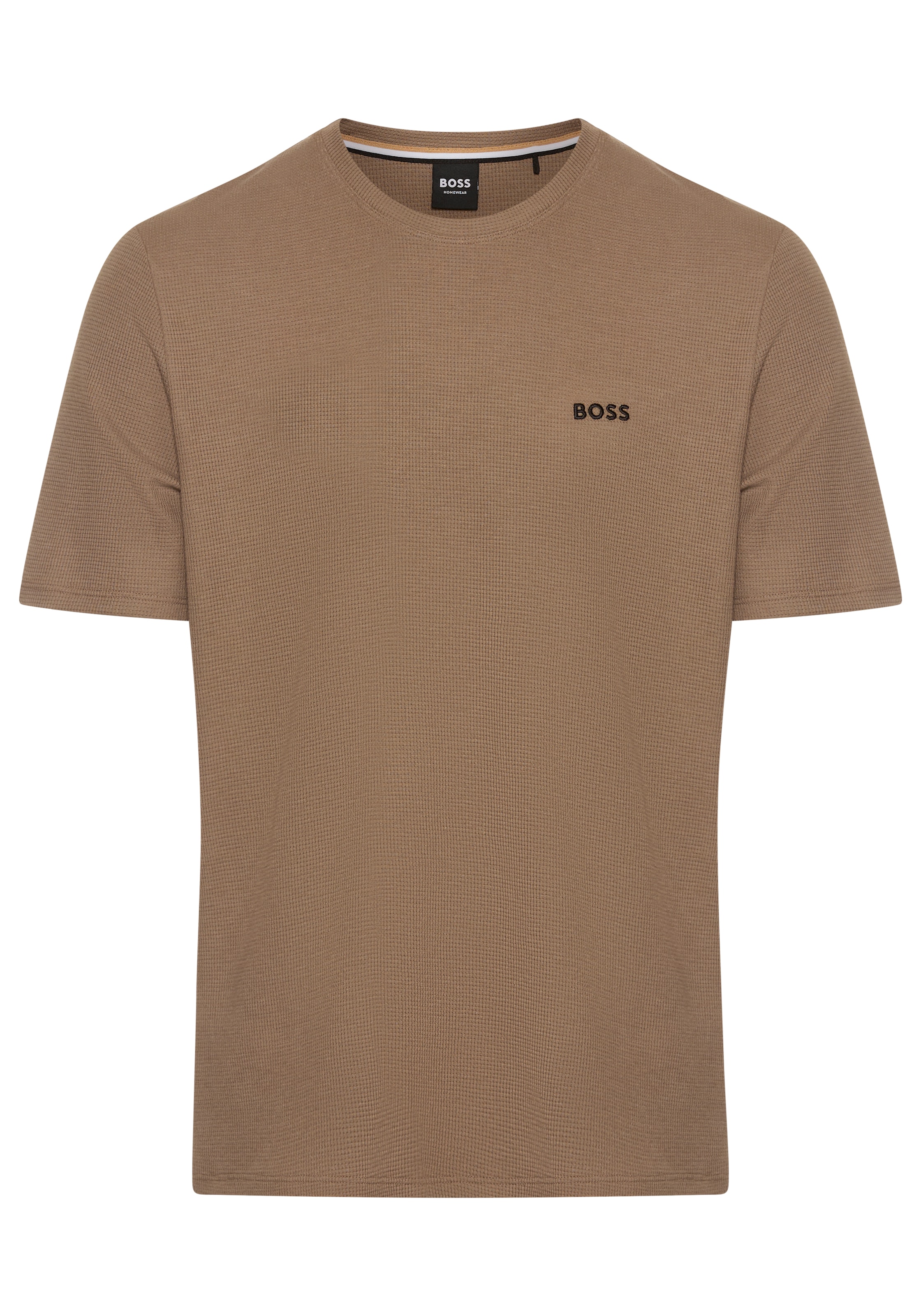 BOSS T-Shirt in Braun: Vorderseite
