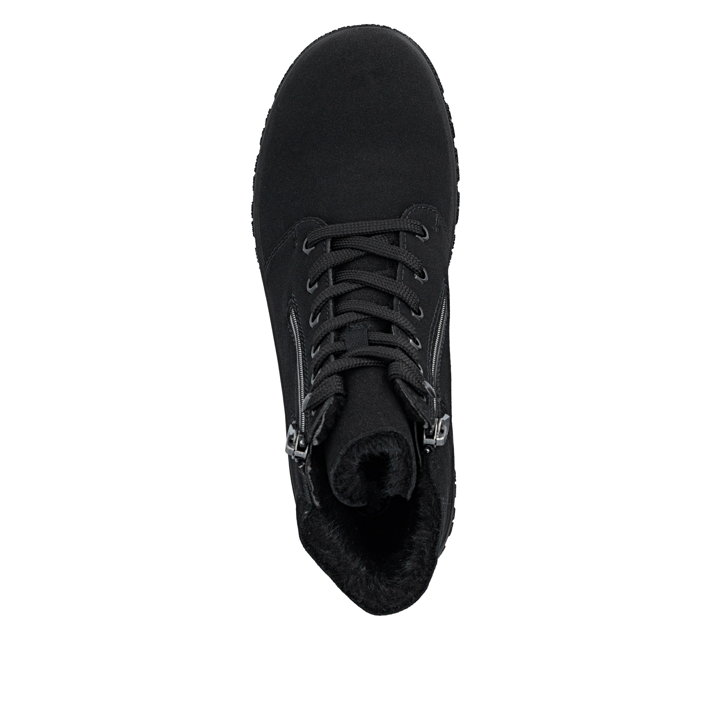Bottines à lacets Rieker en noir