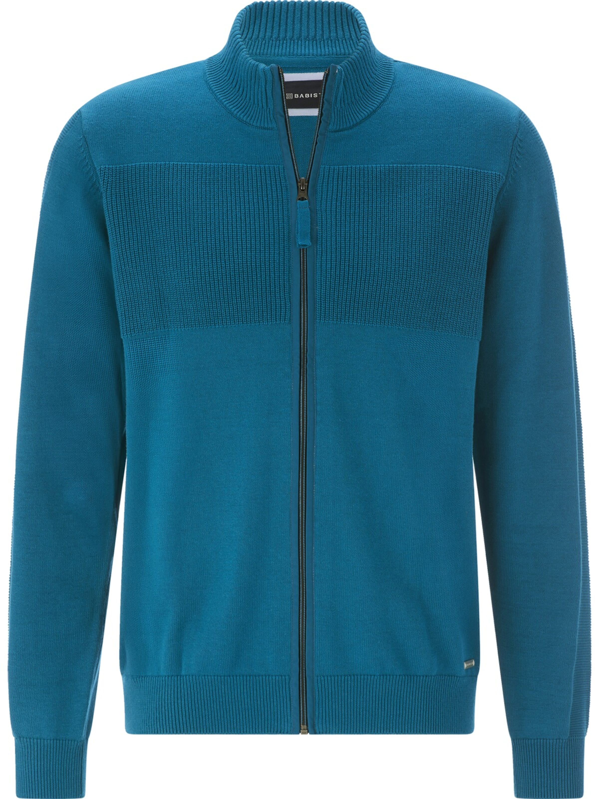 BABISTA Strickjacke 'Aledor' in Blau: Vorderseite
