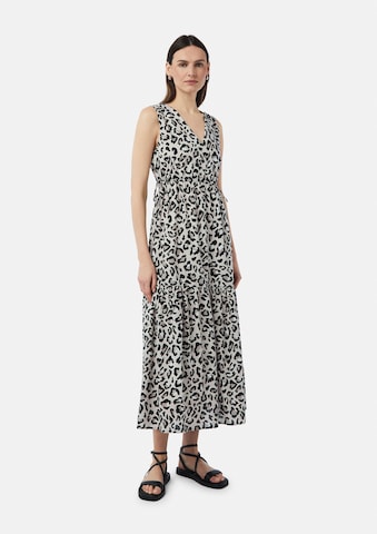 comma casual identity - Vestido en gris: frente