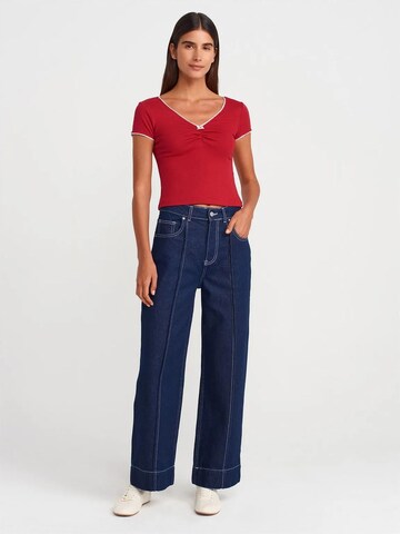 Dilvin Shirt in Rood