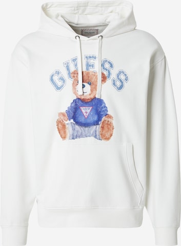 GUESS Collegepaita värissä valkoinen: etupuoli