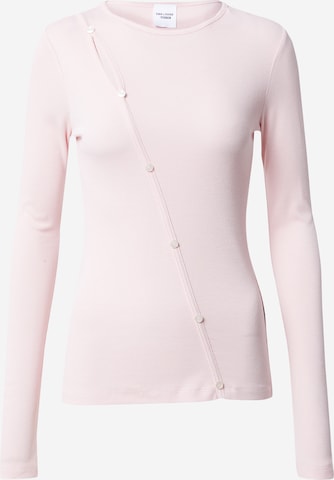 Maglietta 'Cami' di Ema Louise x ABOUT YOU in rosa: frontale