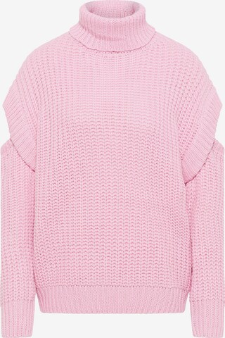 Petrol IndustriesLoosefit Hlače - roza boja: prednji dio