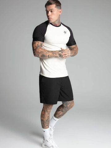 SikSilk Plavecké šortky 'Swim Shorts' – černá