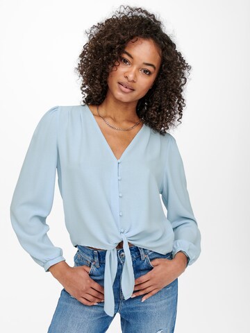 ONLY Blouse 'Mette' in Blauw