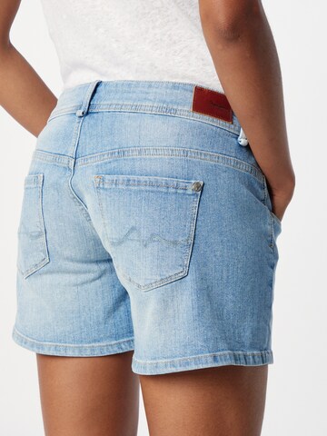 Pepe Jeans Regular Shorts 'Siouxie' in Blau