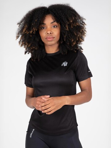 Gorilla Wear Performance shirt 'Raleigh' in Black: front