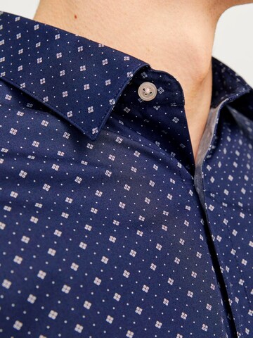 JACK & JONES Slim fit Overhemd 'JJJOE' in Blauw