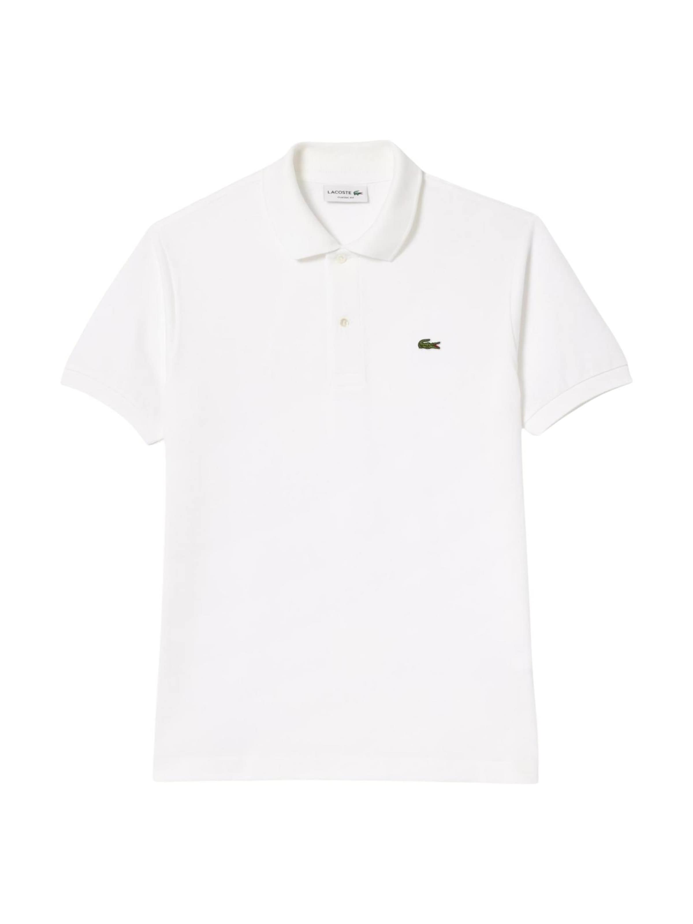 LACOSTE - Camiseta 'L1212-00' en blanco: frente