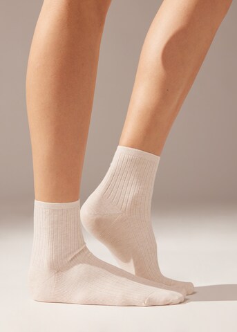 CALZEDONIA Socken in Pink: Vorderseite