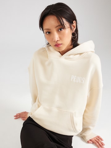 Pequs Sweatshirt in Braun: predná strana