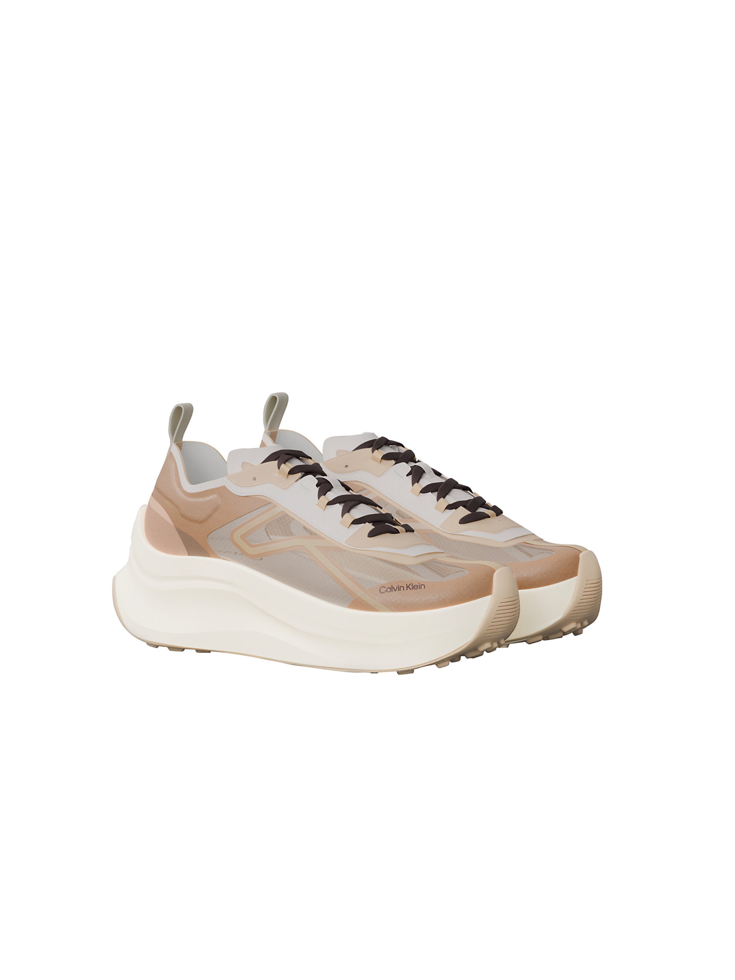 Baskets basses Calvin Klein en marron