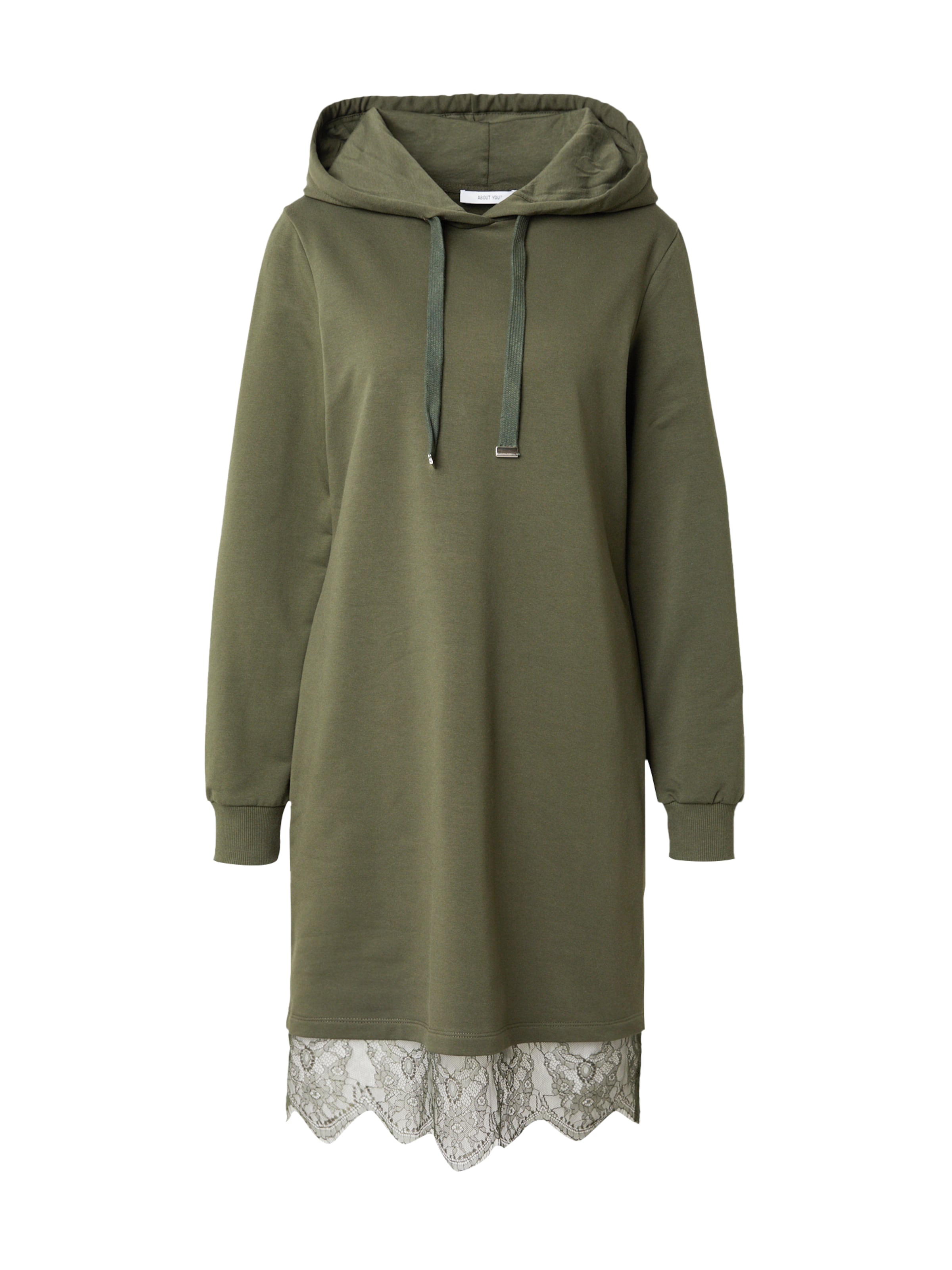 ABOUT YOU Šaty 'Charleen' – zelená: přední strana