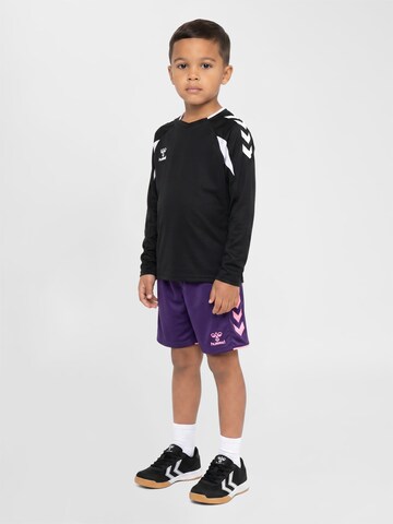 Hummel Regular Sports trousers in Purple