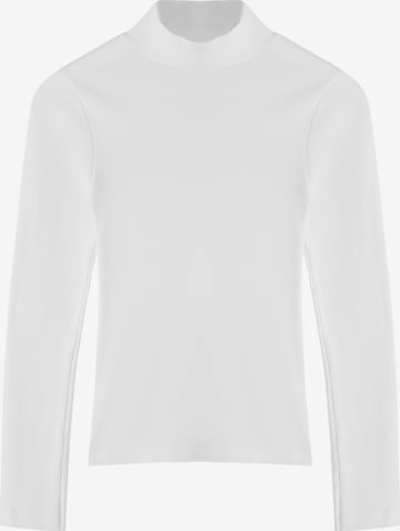 T-shirt Trendyol en blanc : devant