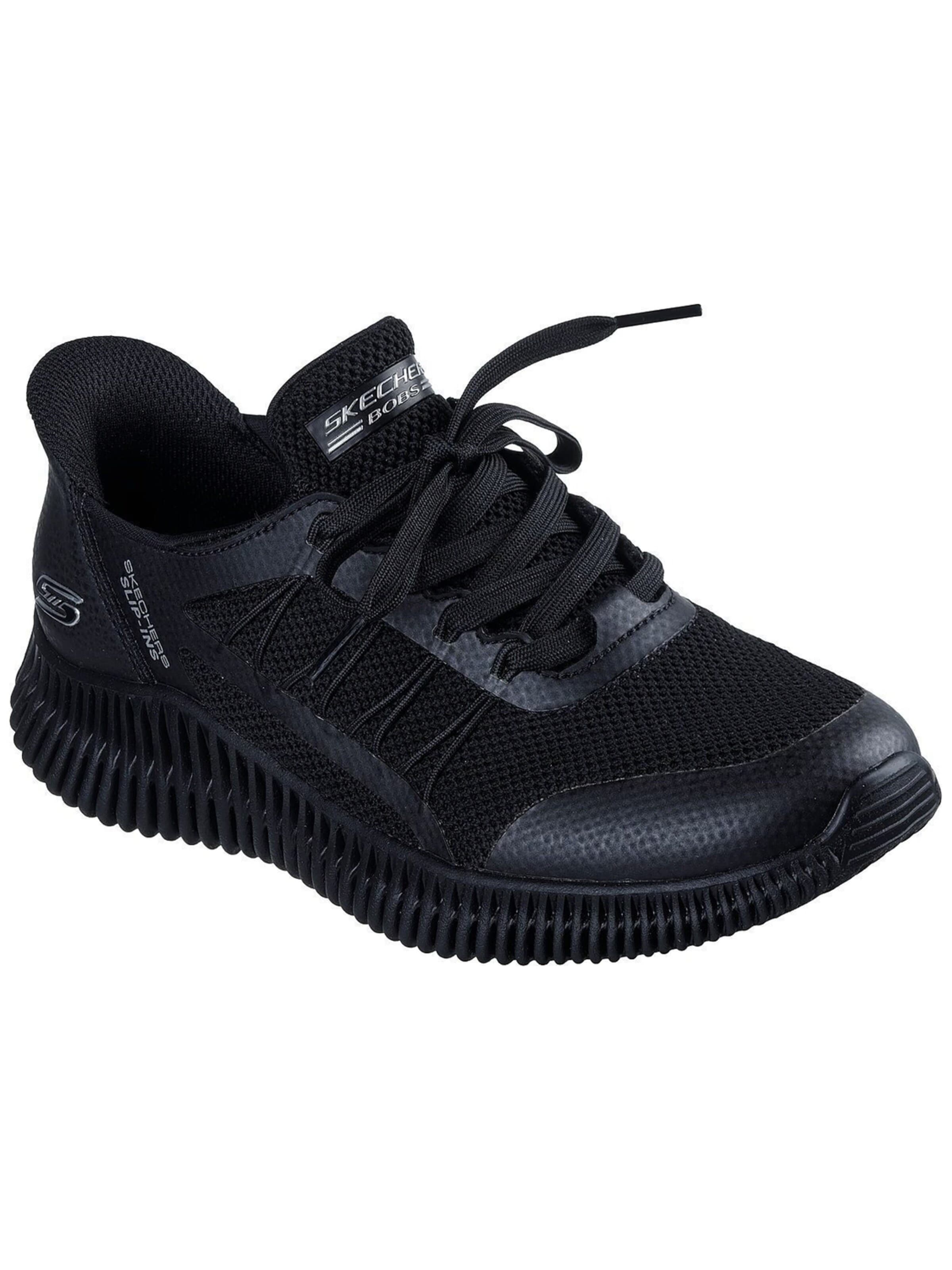 Chaussure de sport 'Bobs Geo Lite - Divine Pace' SKECHERS en noir : devant