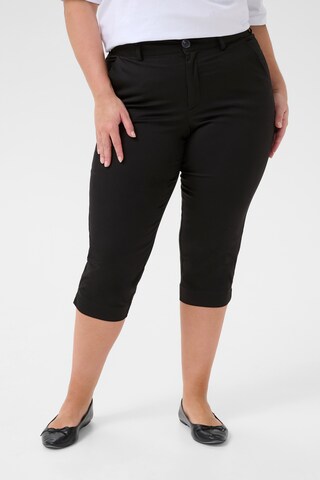 regular Pantaloni 'Leana' di KAFFE CURVE in nero: frontale