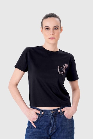 UNIQVIBE Shirt in Black