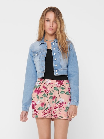 ONLY Демисезонная куртка в Синий: спереди