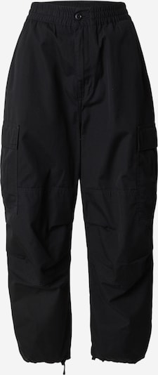 Carhartt WIP Pantalon cargo en noir, Vue avec produit