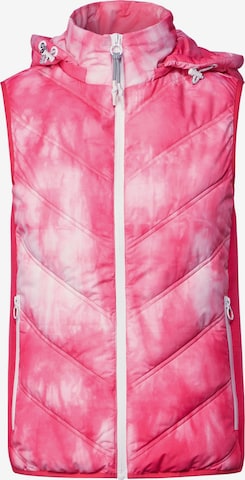 CECIL Vest in Pink: front