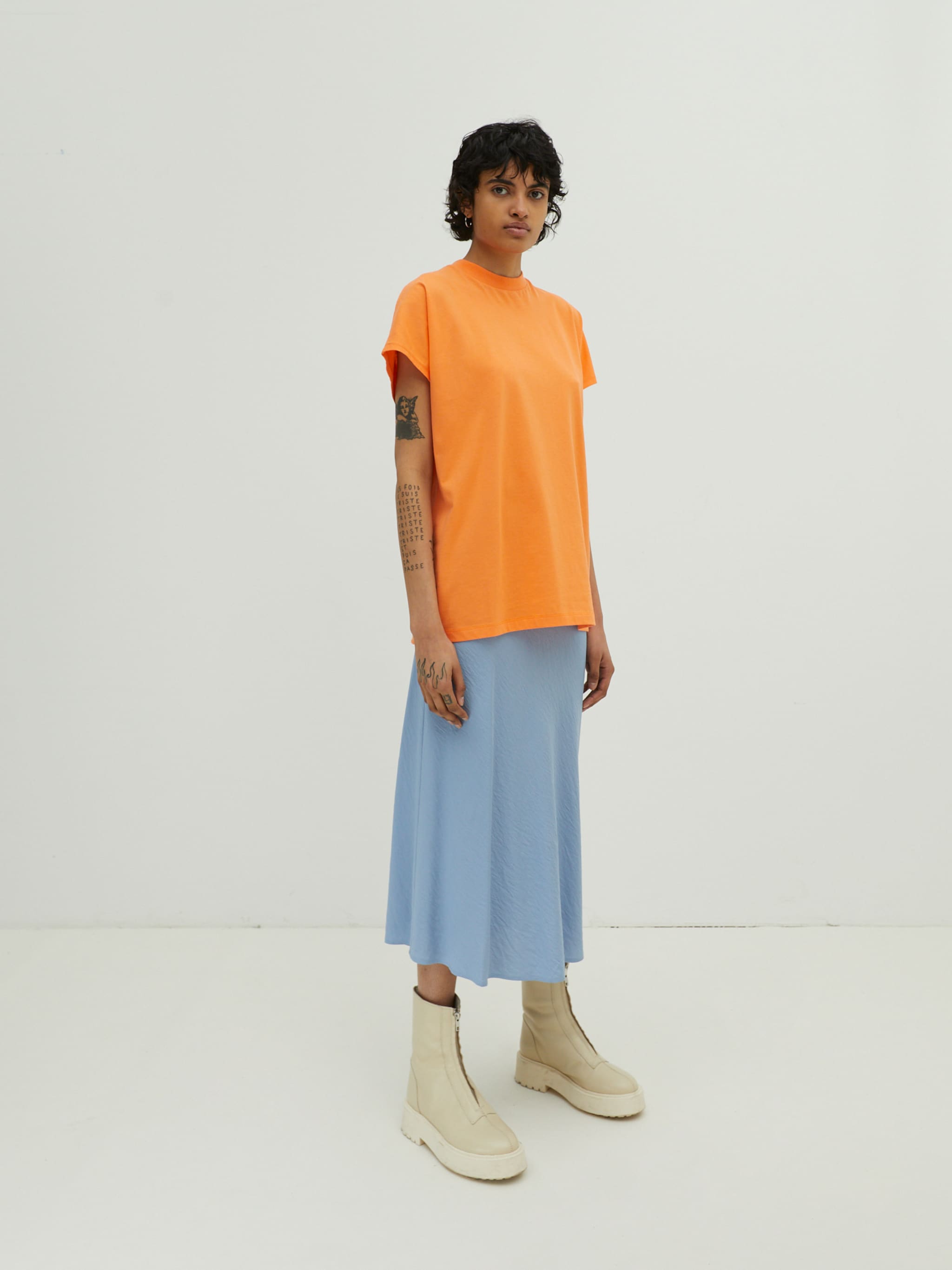 EDITED Productos Camiseta 'Keela' naranja