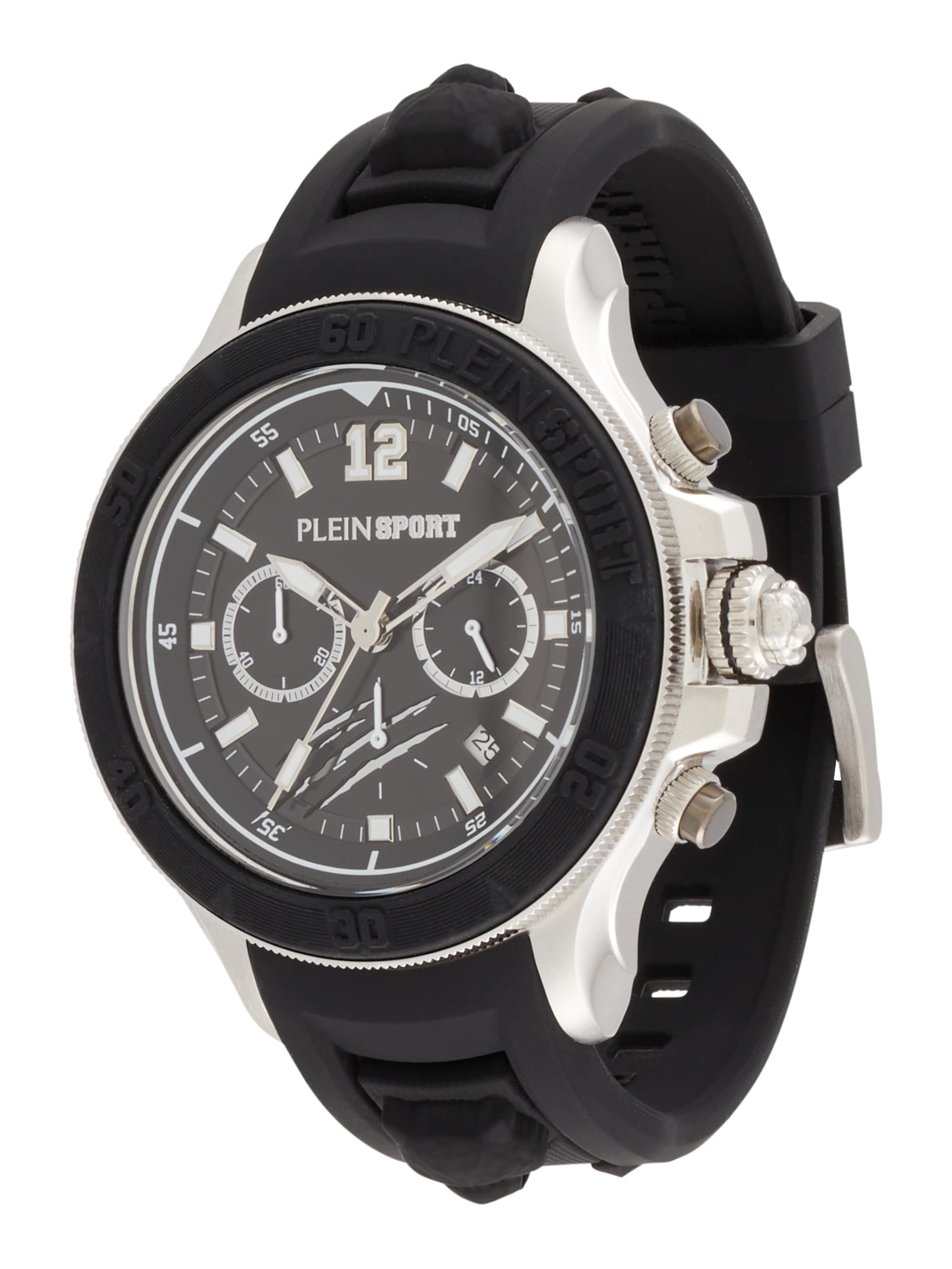 Orologio analogico 'Warrior Tech' di Plein Sport in nero: frontale