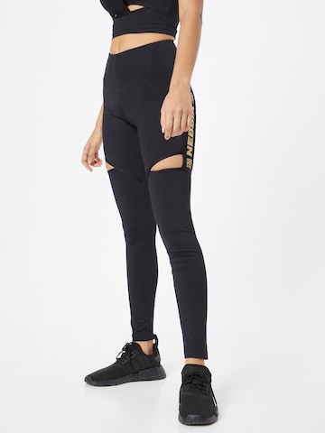 NEBBIA Workout Pants 'Bunny' in Black: front