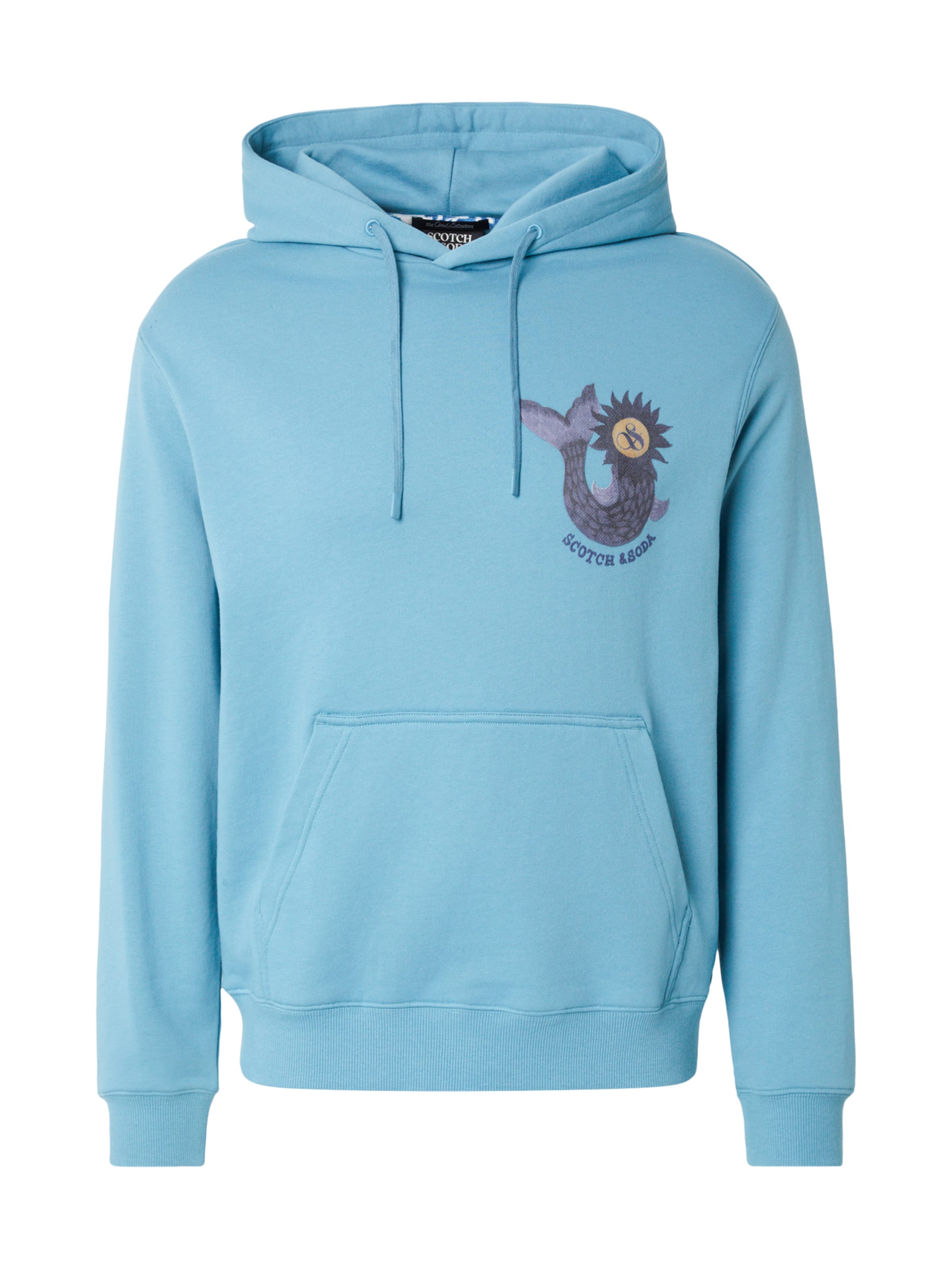 SCOTCH & SODA - Sudadera en azul: frente
