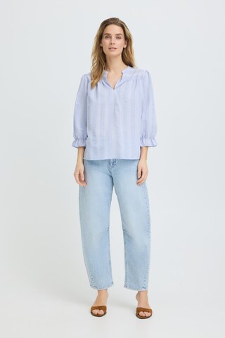 Pulz Bluse 'PZCHEILA' i blå