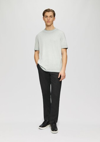 QS Slimfit Chinohose in Blau