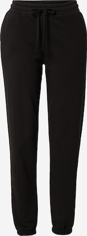 b.young Tapered Pants in Black: front