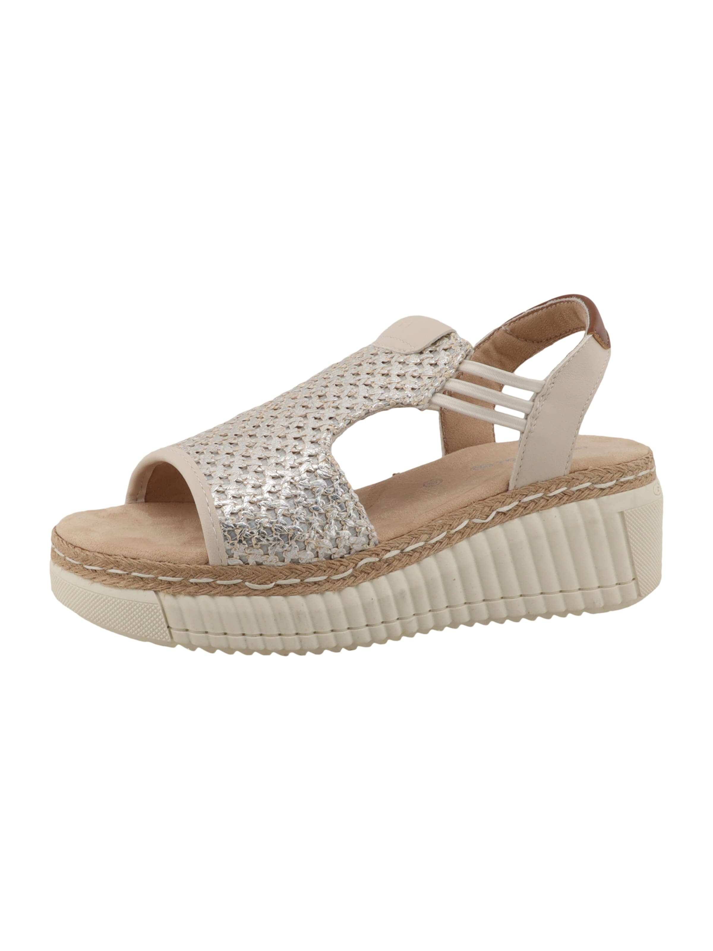 TOM TAILOR Sandals in Silver, Item view