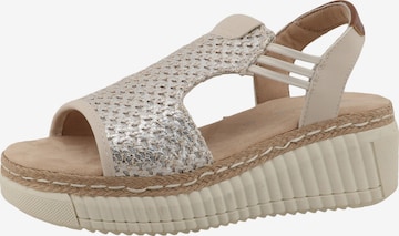 TOM TAILORSandale - srebro boja: prednji dio