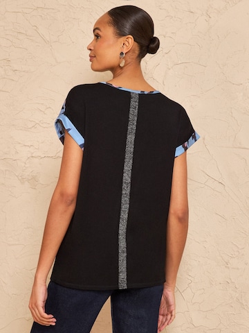 love & roses - Blusa em azul