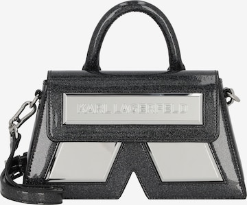 Borsa a mano di Karl Lagerfeld in grigio: frontale