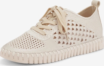 Baskets basses 'TULIP4275' ILSE JACOBSEN en blanc : devant