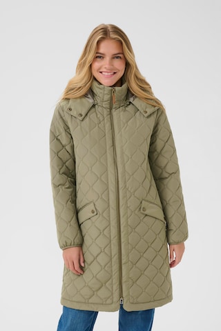 Cream Tussenmantel 'CRArwen' in Groen: voorkant