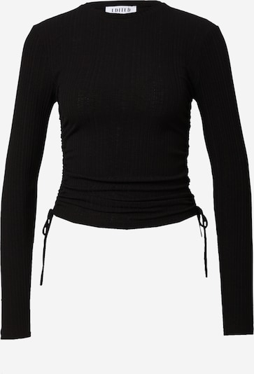 Marškinėliai 'Harlee' iš EDITED, spalva – juoda, Prekių apžvalga