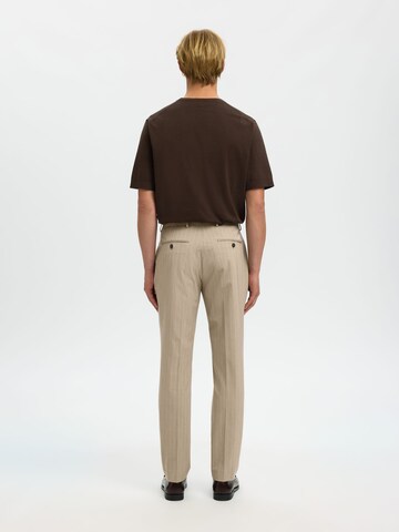 SELECTED Regular Pantalon in Beige