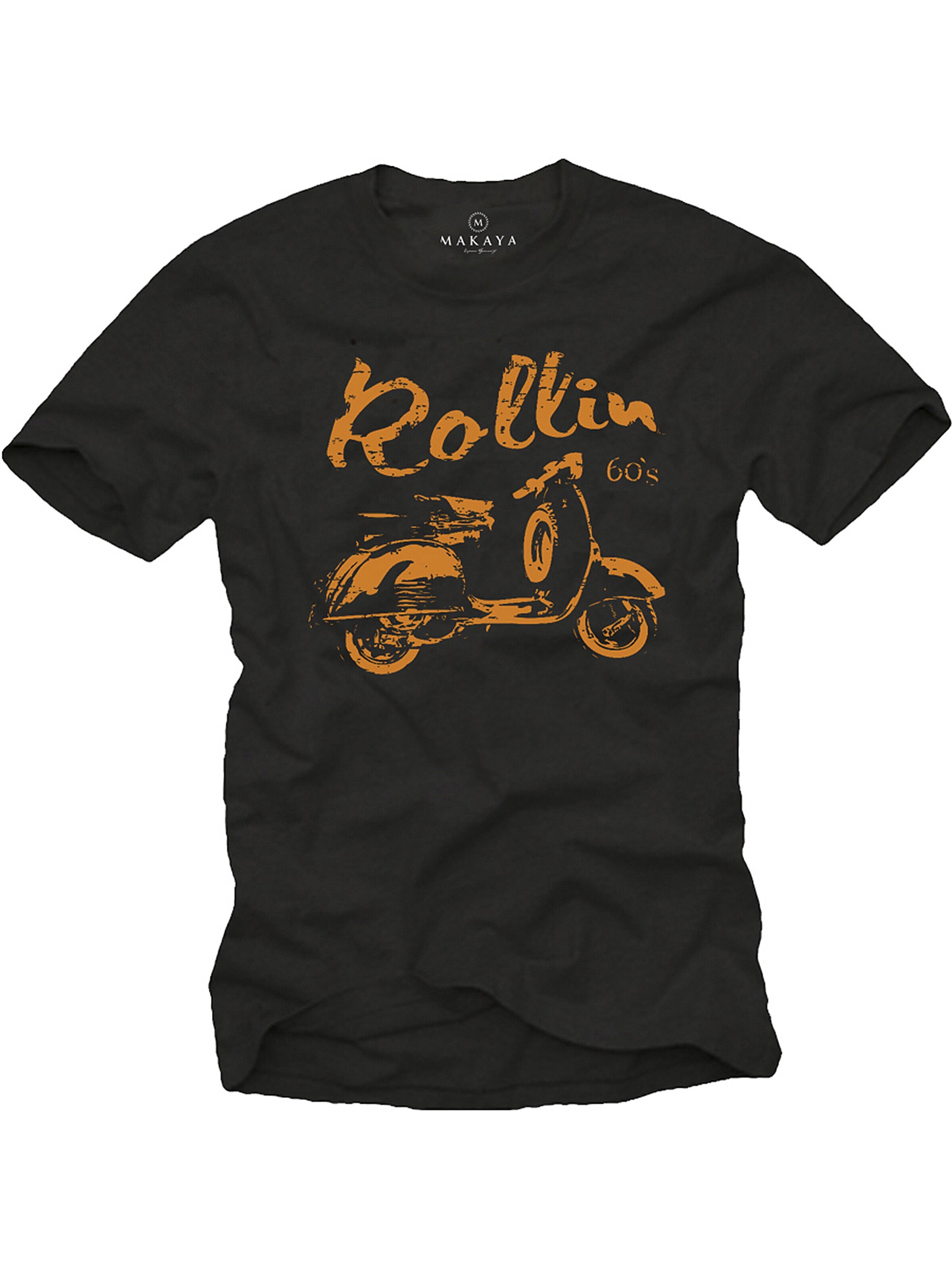 MAKAYA Shirt 'Roller' in Black: front
