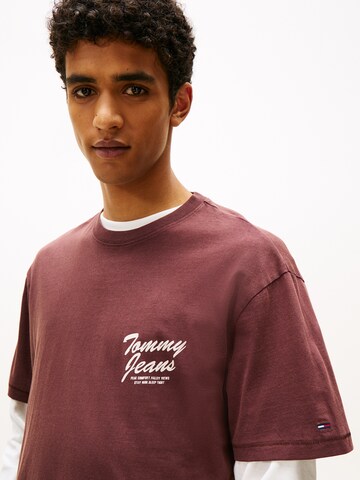 Tommy Jeans Póló 'NOVELTY' - barna