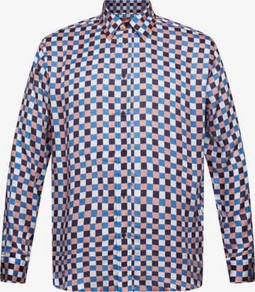 Coupe regular Chemise ESPRIT en bleu : devant