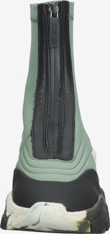 BRONX Ankle Boots in Green
