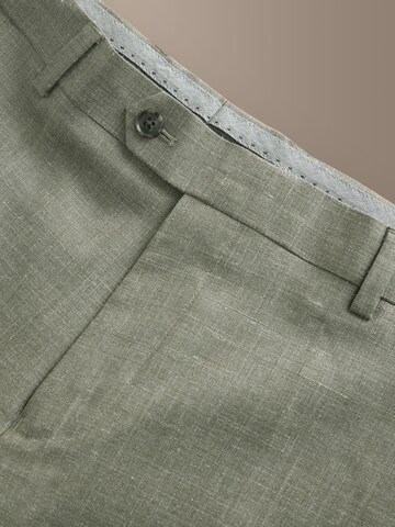 regular Pantaloni con piega frontale 'Signature' di Next in verde
