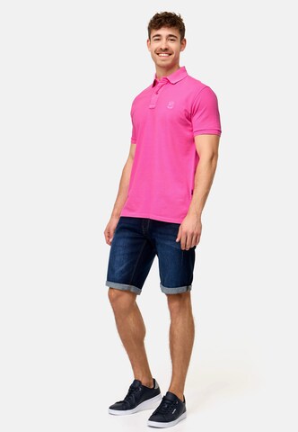 INDICODE JEANS Shirt ' Jorah ' in Roze