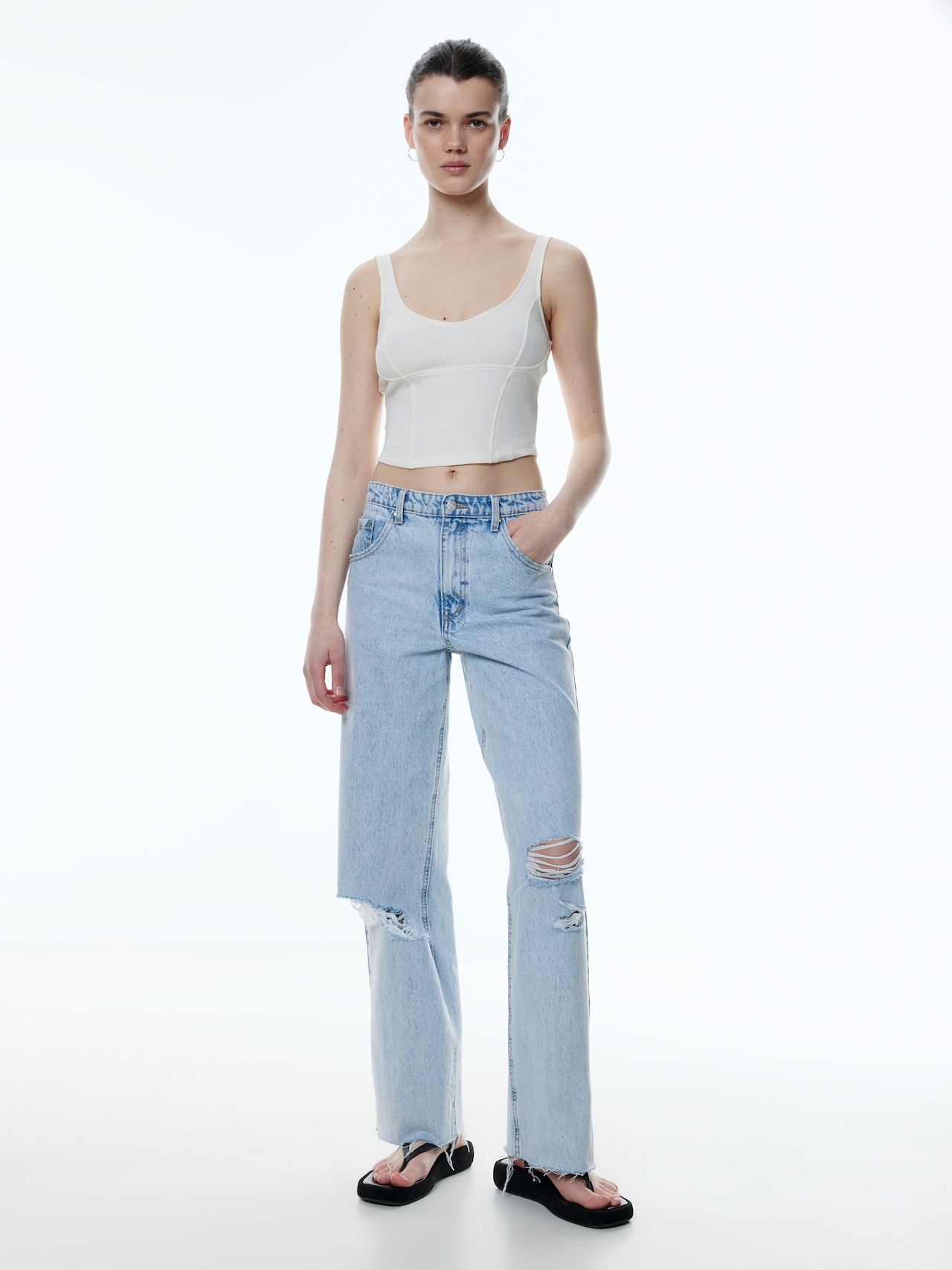 EDITED Haut 'Dinah' crème