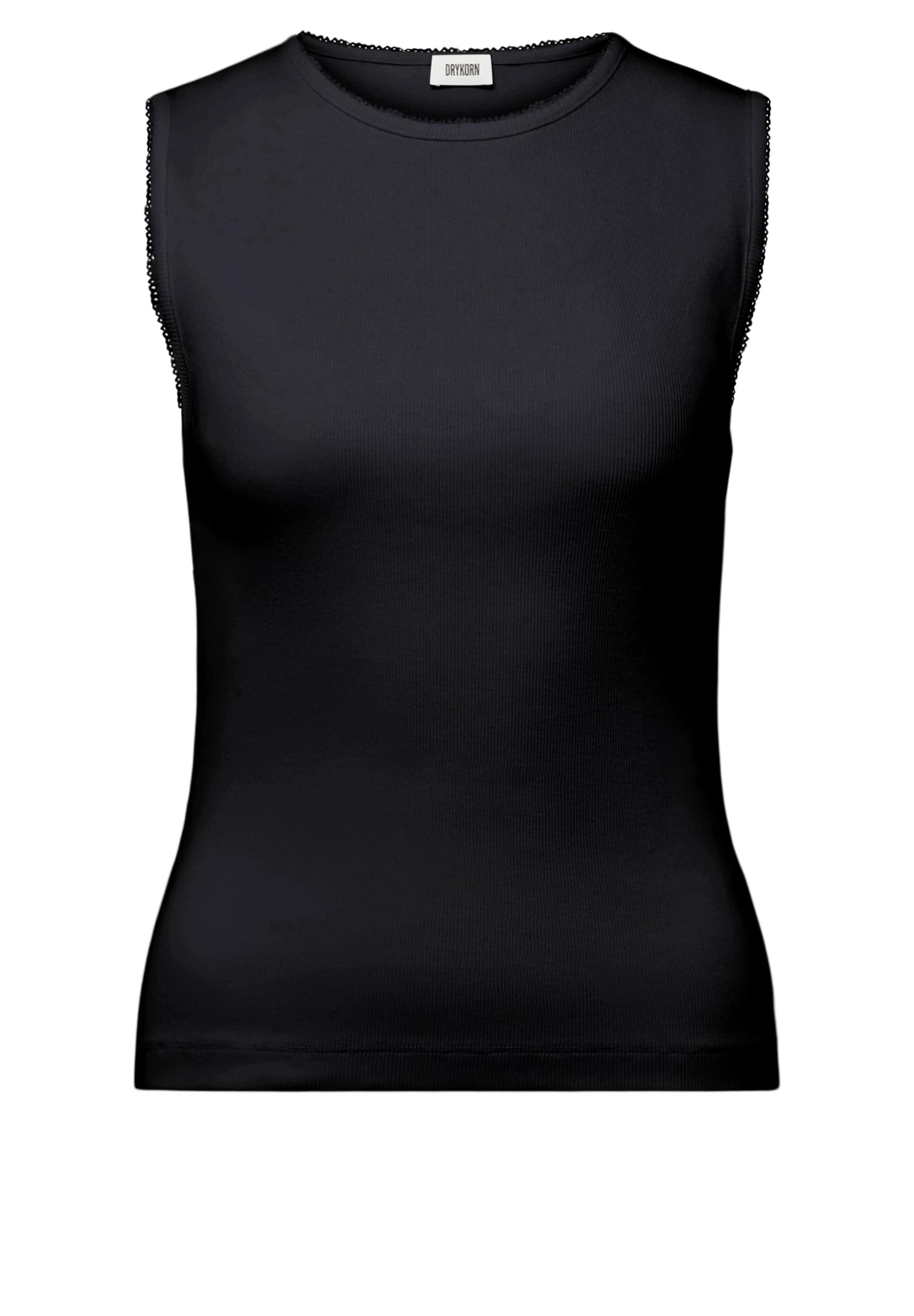 DRYKORN Top 'Farida' in Schwarz: Vorderseite