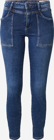 Skinny Jeans de la ESPRIT pe albastru: față